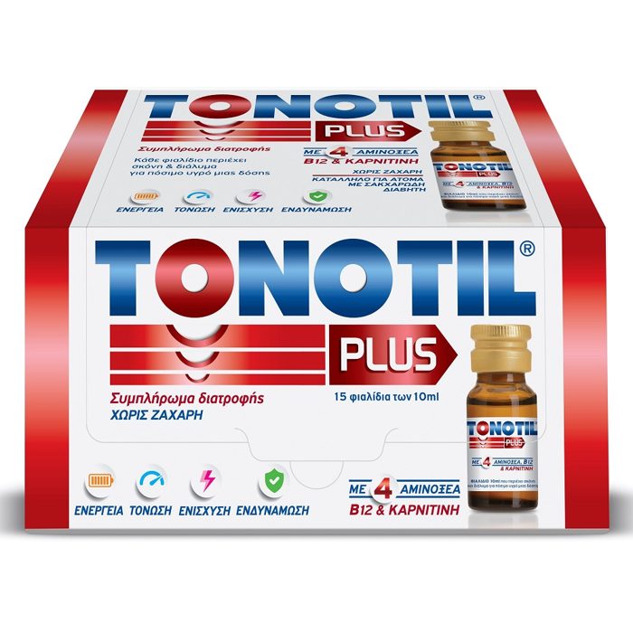 Tonotil Plus 15 φιαλίδια x 10 ml